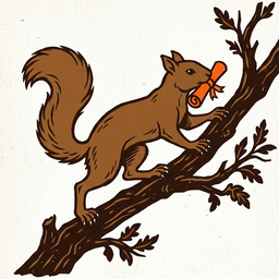 The Ratatoskr wallet mark
